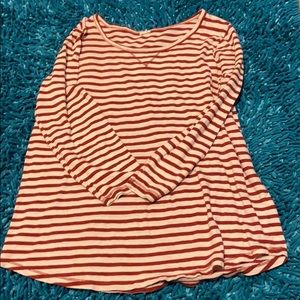 J. Crew 3/4 sleeve shirt.